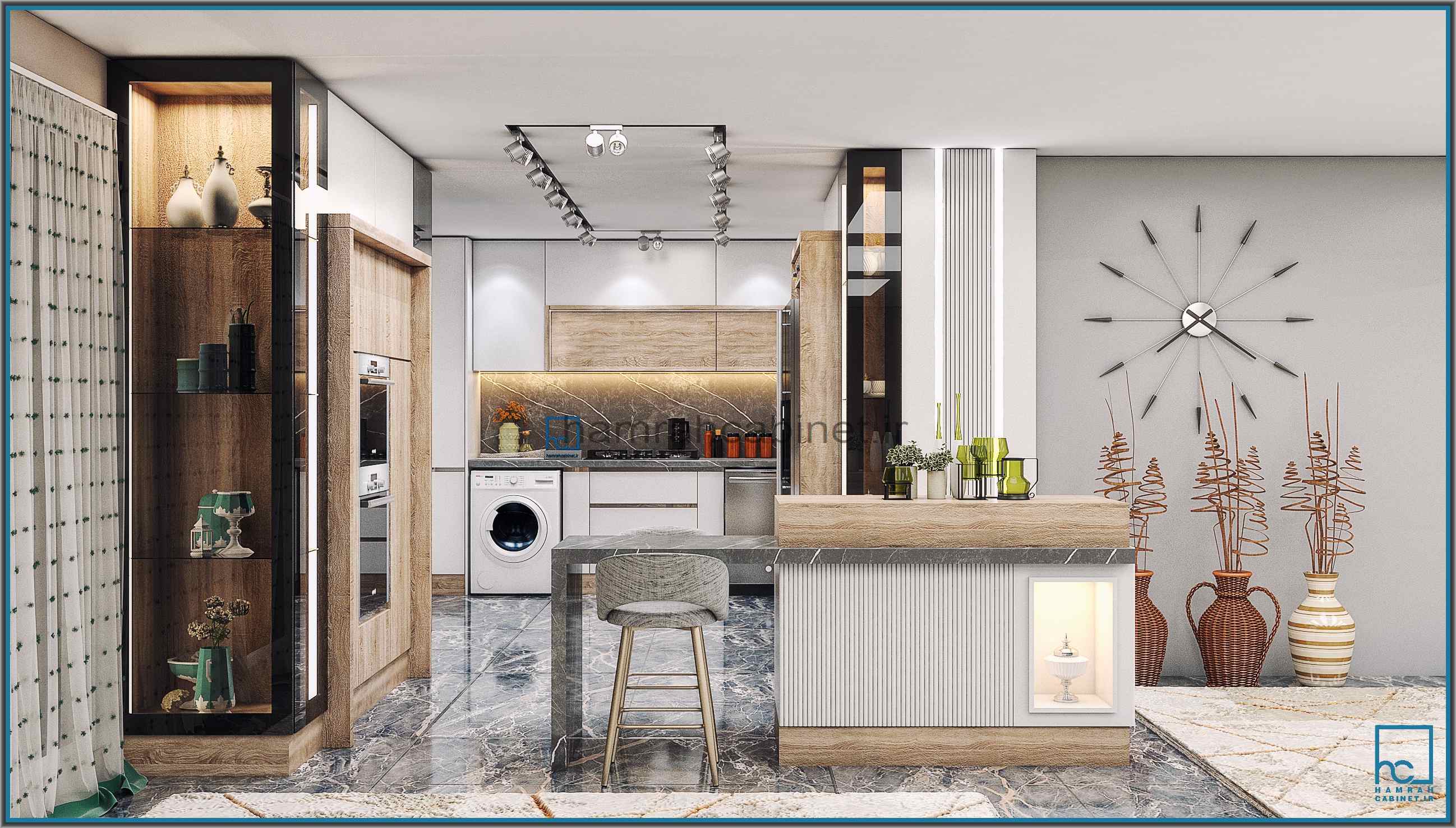 کابینت مدرن ژورنالی59